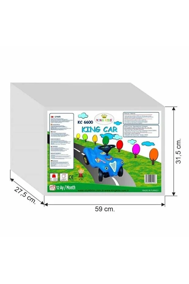 King Kids King Car (ilk Arabam) Yeşil